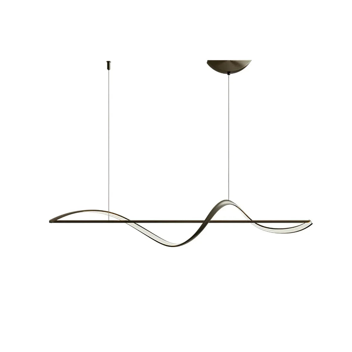 “Wave” LED Pendant Light – Modern Lighting for Dining Table or Kitchen Island