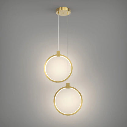Modern Geometric LED Pendant Light