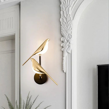 Modern Bird-Inspired LED Wall Light