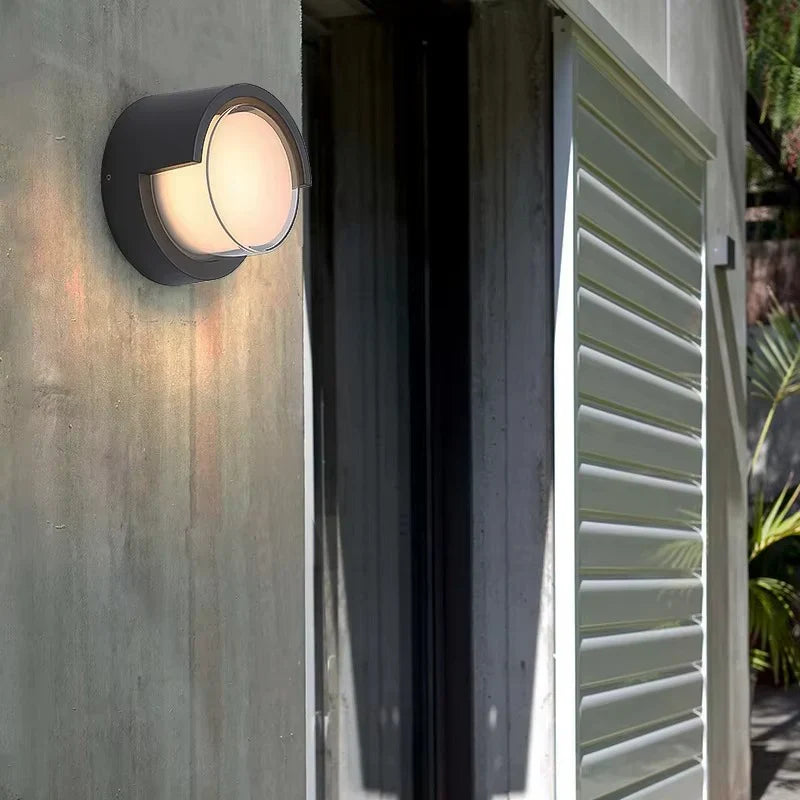 Outdoor Wall Light with Motion Sensor