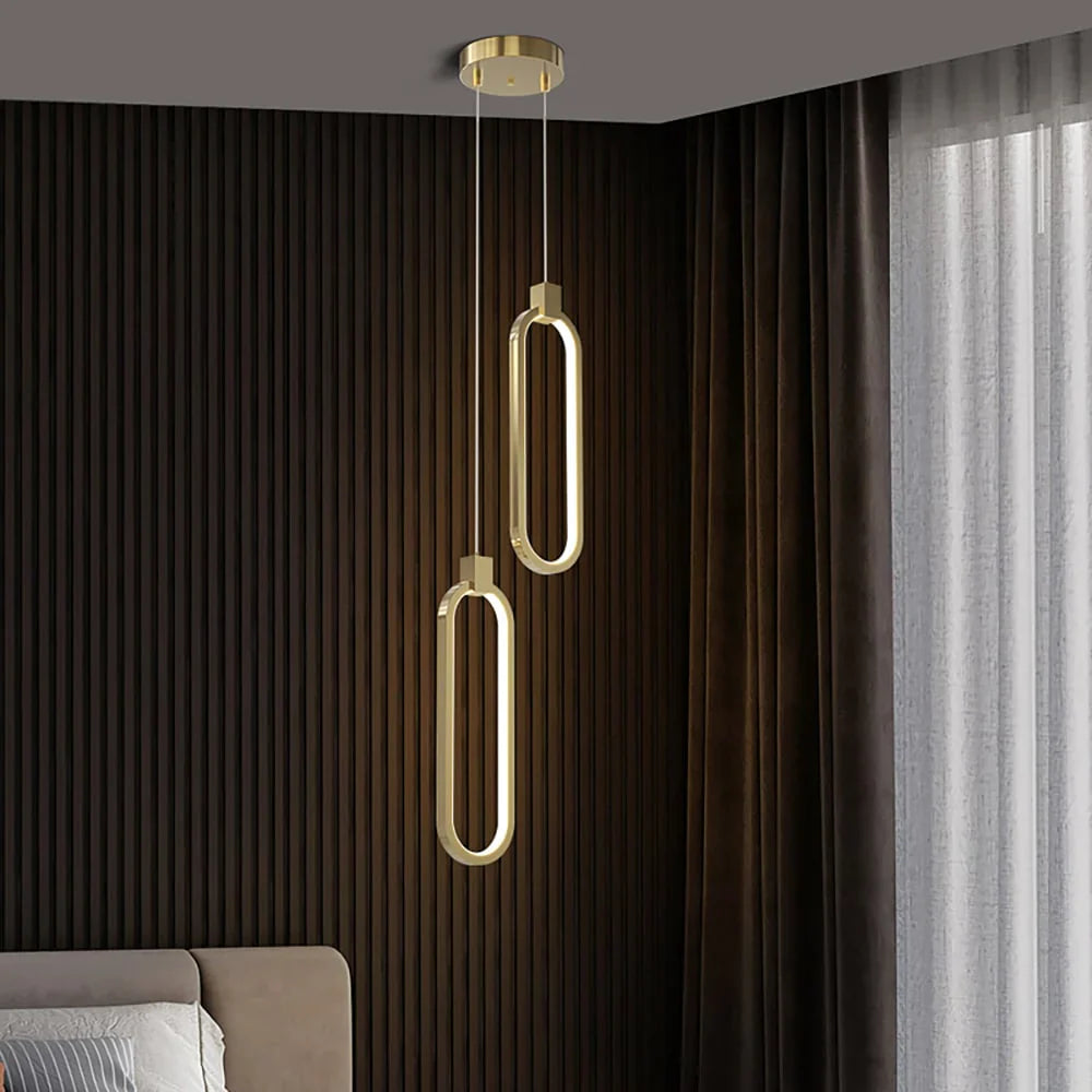 Modern Geometric LED Pendant Light