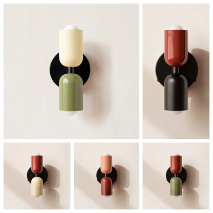 Modern Japandi Wall Light – Minimalist Upward Wall Lamp