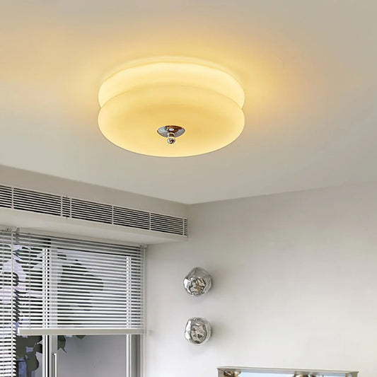 Modern LED Ceiling Flush Mount Light – Round Plafond for Bedroom, Living Room or Hallway