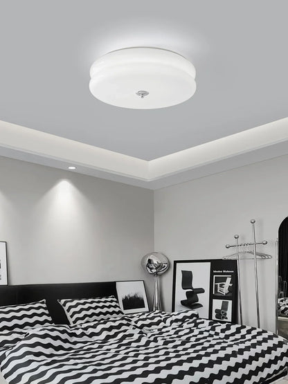 Modern LED Ceiling Flush Mount Light – Round Plafond for Bedroom, Living Room or Hallway