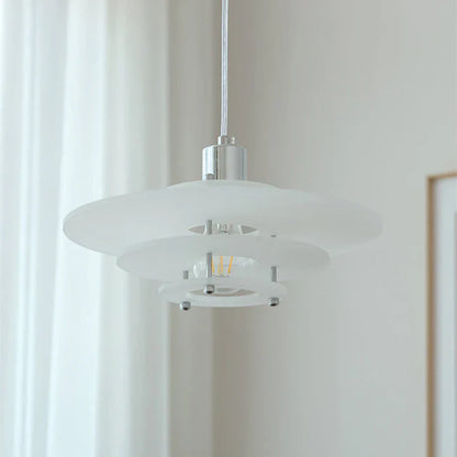 Modern Layered Acrylic Pendant Light – Vintage Design