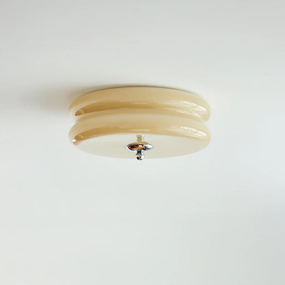 Modern LED Ceiling Flush Mount Light – Round Plafond for Bedroom, Living Room or Hallway