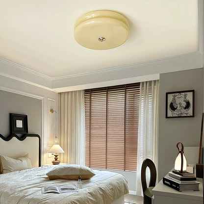 Modern LED Ceiling Flush Mount Light – Round Plafond for Bedroom, Living Room or Hallway