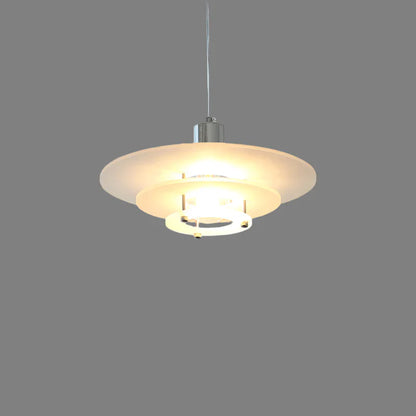 Modern Layered Acrylic Pendant Light – Vintage Design