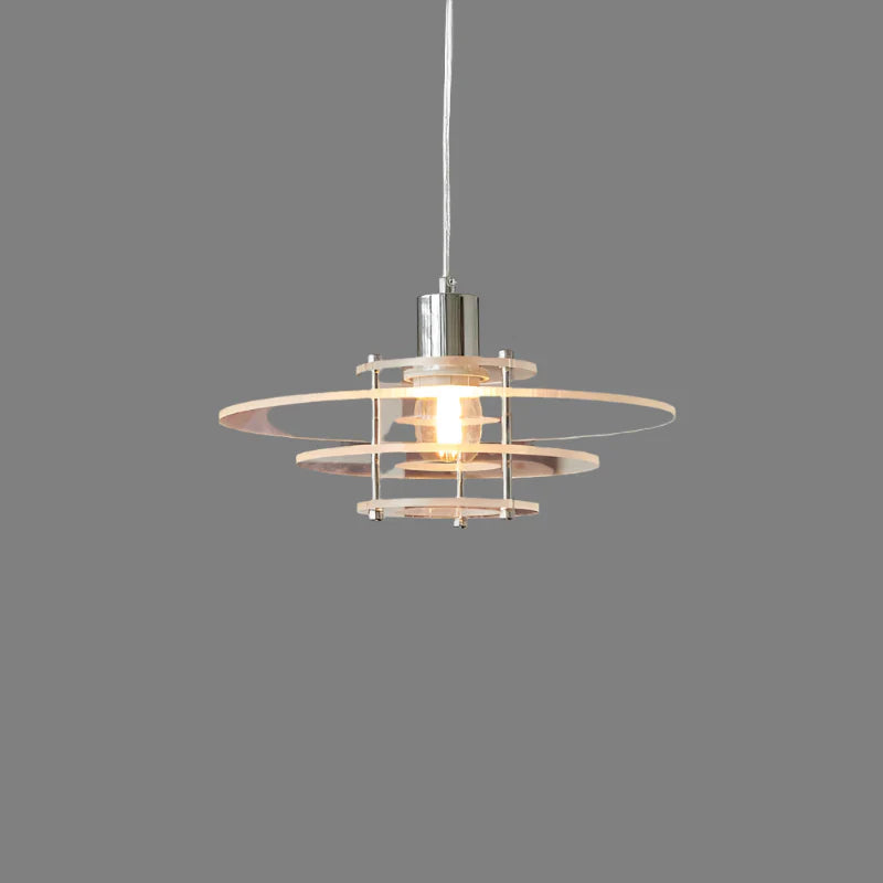 Modern Layered Acrylic Pendant Light – Vintage Design