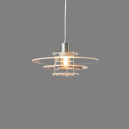 Modern Layered Acrylic Pendant Light – Vintage Design