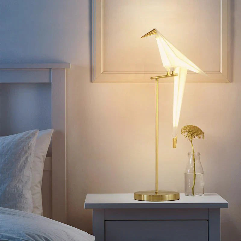 Origami Bird Lamp | Modern Decorative Table & Floor Light
