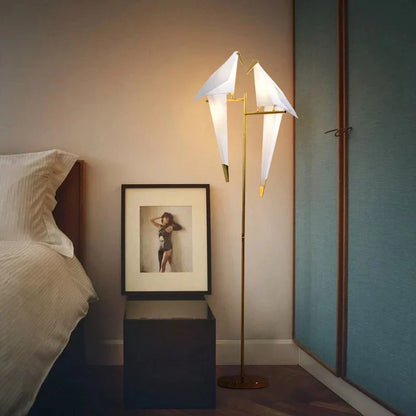 Origami Bird Lamp | Modern Decorative Table & Floor Light