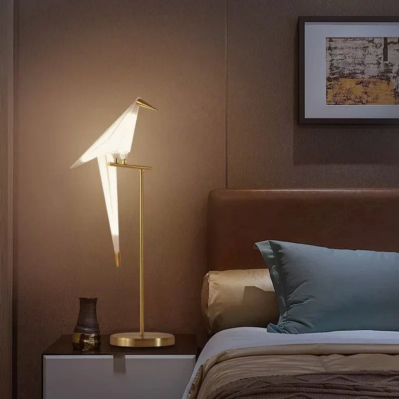 Origami Bird Lamp | Modern Decorative Table & Floor Light