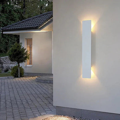 Modern Outdoor LED Wall Light – Up & Down Waterproof Facade Lamp