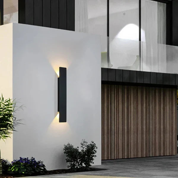 Modern Outdoor LED Wall Light – Up & Down Waterproof Facade Lamp
