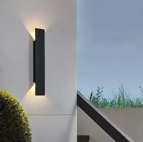 Modern Outdoor LED Wall Light – Up & Down Waterproof Facade Lamp