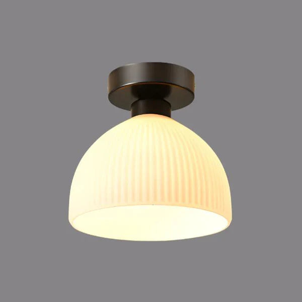 Modern Frosted Glass Ceiling Flush Mount Light