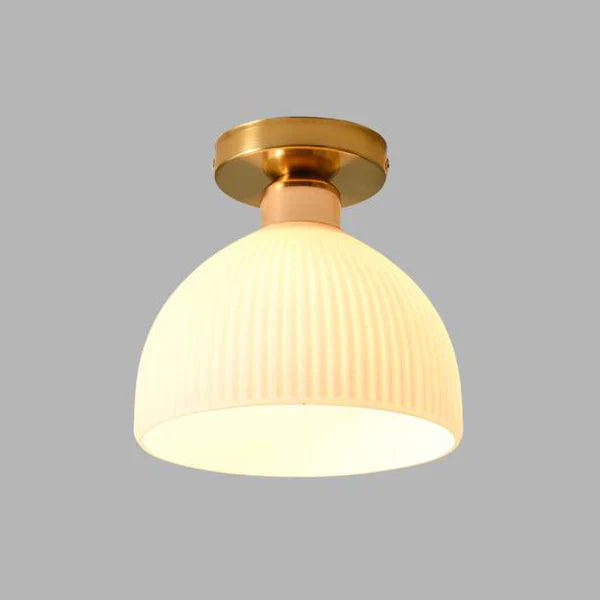 Modern Frosted Glass Ceiling Flush Mount Light