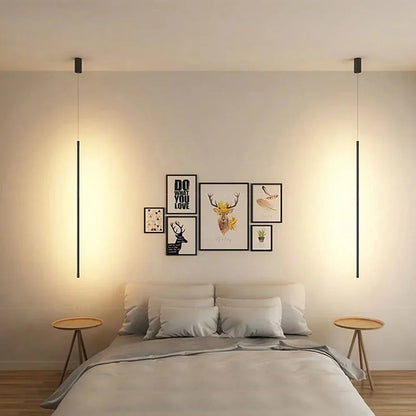 Modern Minimalist LED Pendant Light for Bedroom or Living Room
