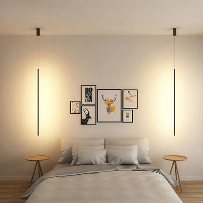 Modern Minimalist LED Pendant Light for Bedroom or Living Room