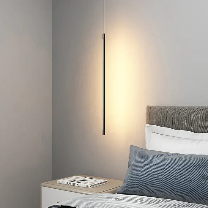 Modern Minimalist LED Pendant Light for Bedroom or Living Room