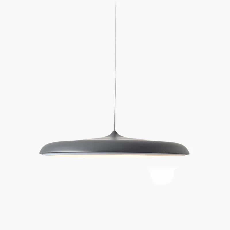 Modern Ultra-Slim LED Pendant Light – Minimalist Disc Design for Dining Room or Living Room