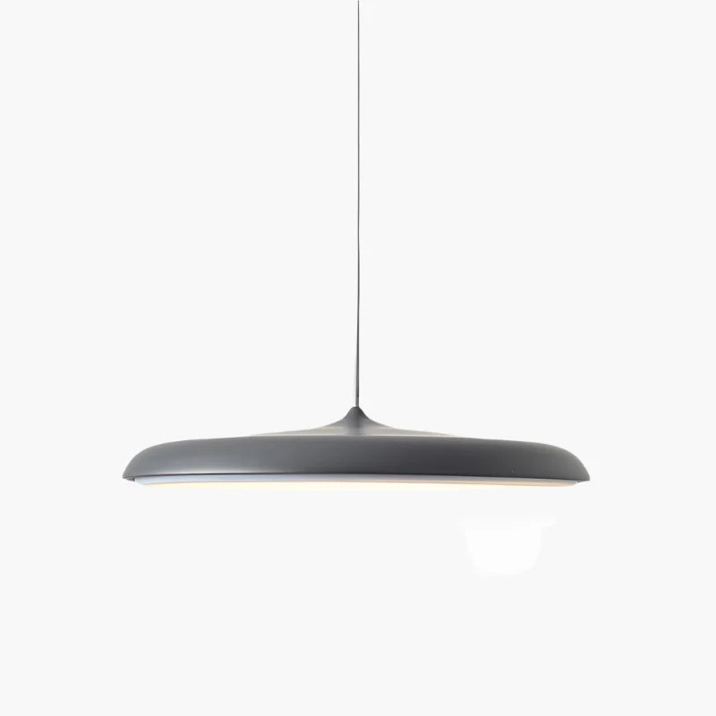 Modern Ultra-Slim LED Pendant Light – Minimalist Disc Design for Dining Room or Living Room