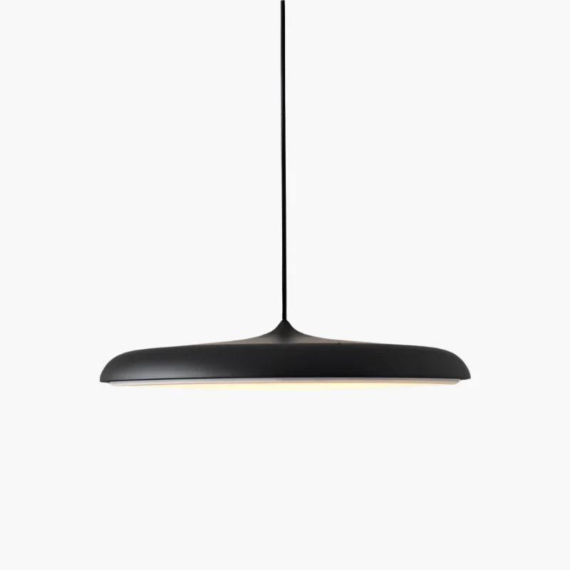 Modern Ultra-Slim LED Pendant Light – Minimalist Disc Design for Dining Room or Living Room