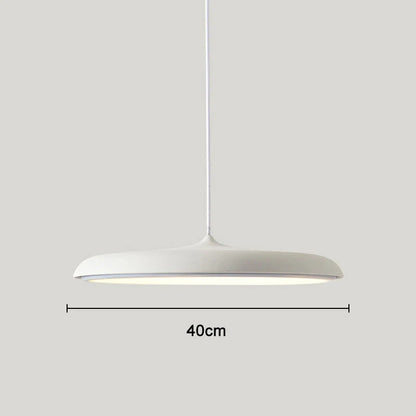 Modern Ultra-Slim LED Pendant Light – Minimalist Disc Design for Dining Room or Living Room