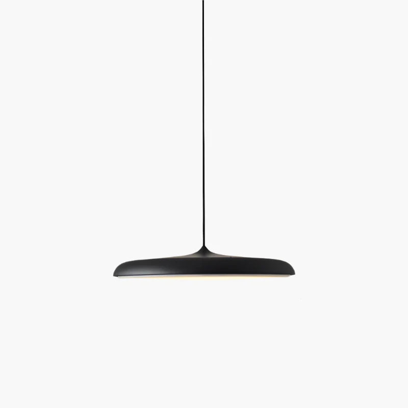 Modern Ultra-Slim LED Pendant Light – Minimalist Disc Design for Dining Room or Living Room