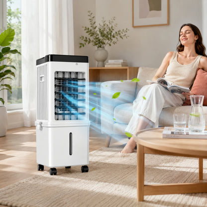 Portable Evaporative Air Conditioner Cooler with Water Tank