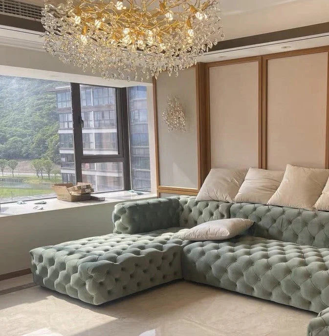 Exclusive Crystal Leaf Chandelier – Branch Design with Modern Elegance