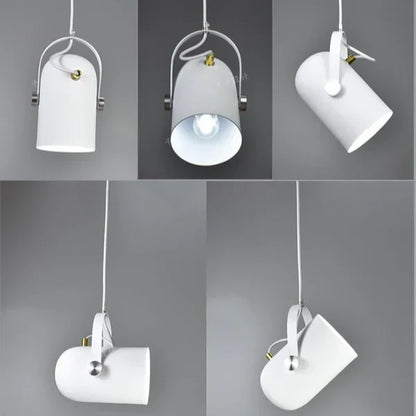 Modern Adjustable Pendant Light – Colourful Designer Ceiling Lamp