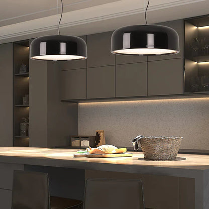 Modern Disc-Shaped LED Pendant Light