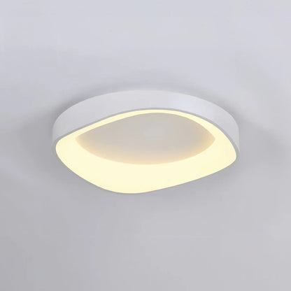 Scandinavian LED Ceiling Light – Modern Surface-Mounted Lamp with Wood Effect