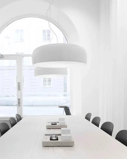 Modern Disc-Shaped LED Pendant Light