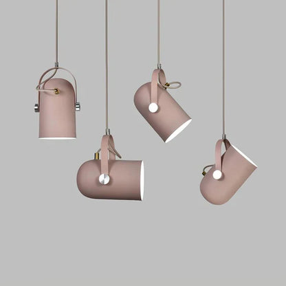 Modern Adjustable Pendant Light – Colourful Designer Ceiling Lamp