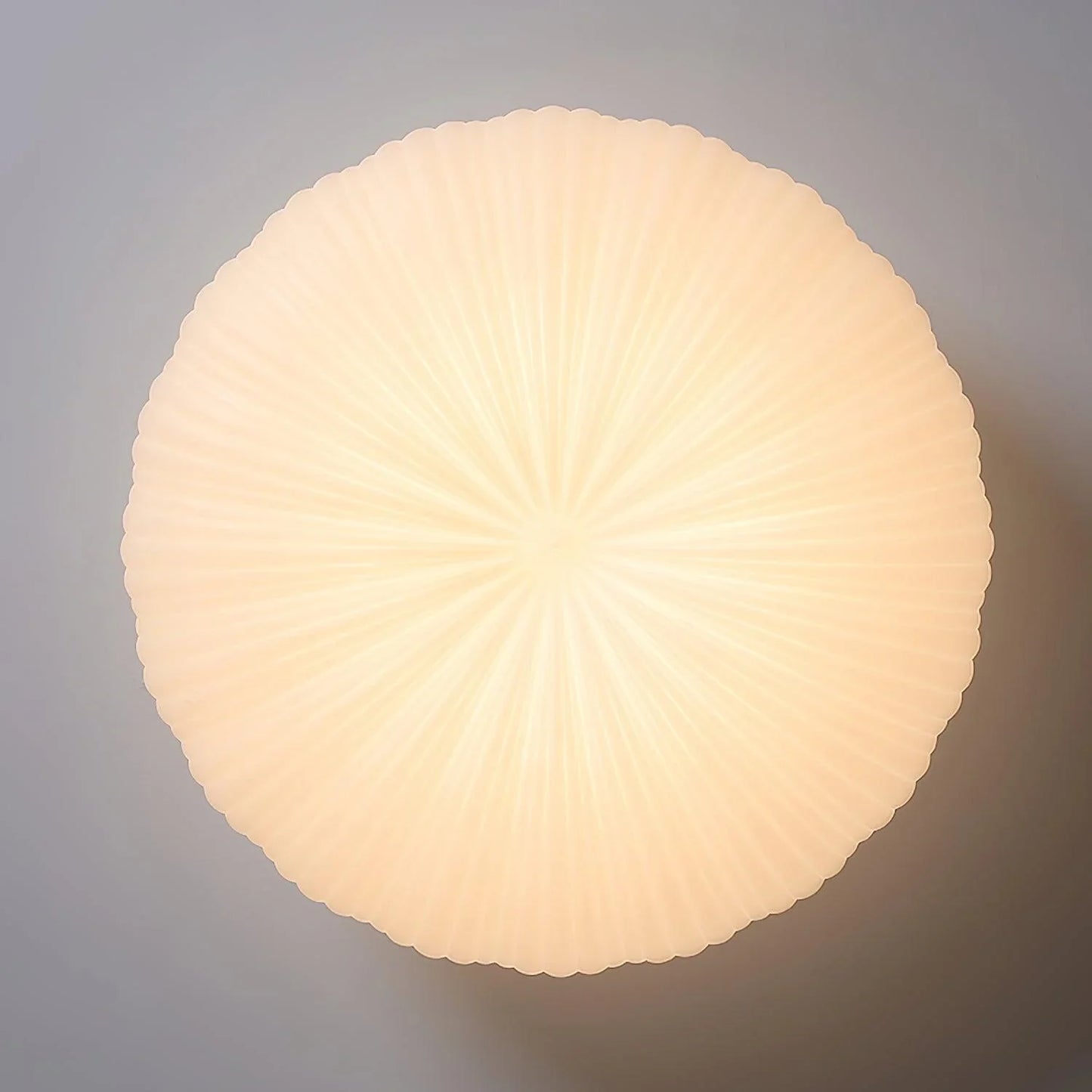 Modern Dome Ceiling Light – Shell-Inspired Japandi Style