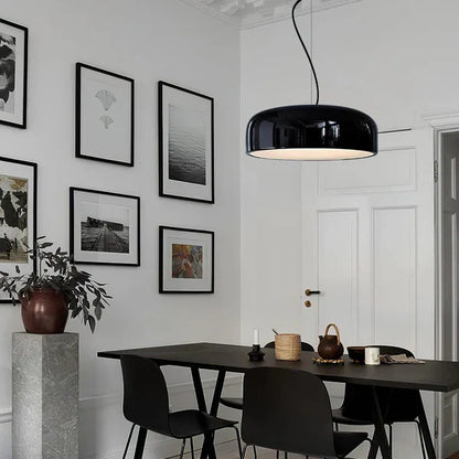 Modern Disc-Shaped LED Pendant Light