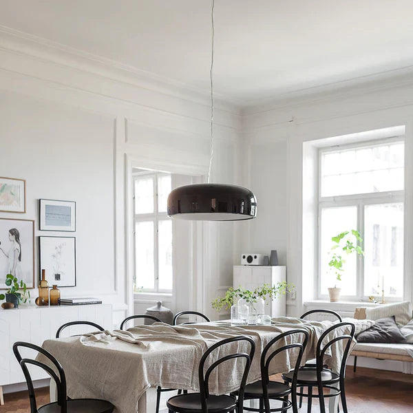 Modern Disc-Shaped LED Pendant Light