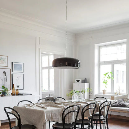 Modern Disc-Shaped LED Pendant Light