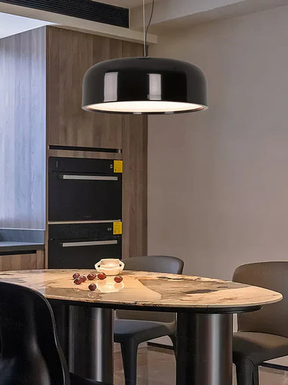 Modern Disc-Shaped LED Pendant Light