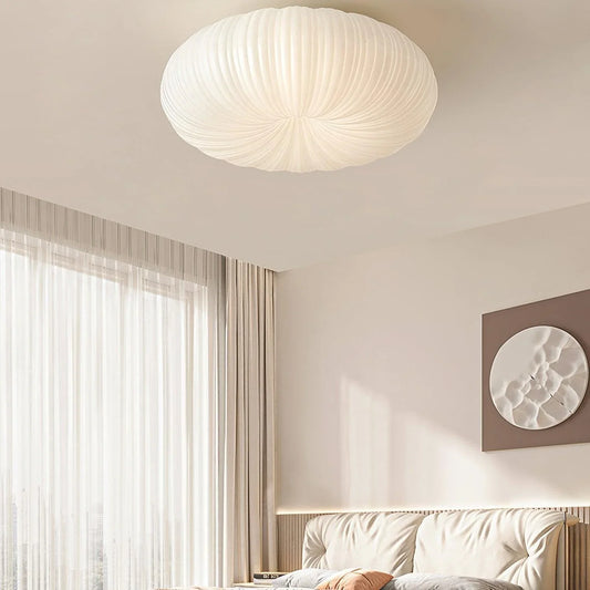 Modern Dome Ceiling Light – Shell-Inspired Japandi Style