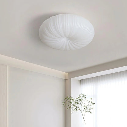 Modern Dome Ceiling Light – Shell-Inspired Japandi Style