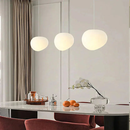 Organic Round Pendant Light – Minimalist Design