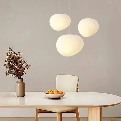 Organic Round Pendant Light – Minimalist Design