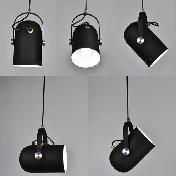 Modern Adjustable Pendant Light – Colourful Designer Ceiling Lamp
