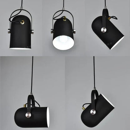 Modern Adjustable Pendant Light – Colourful Designer Ceiling Lamp