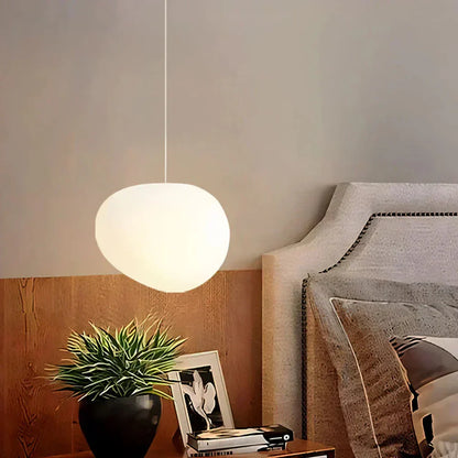 Organic Round Pendant Light – Minimalist Design