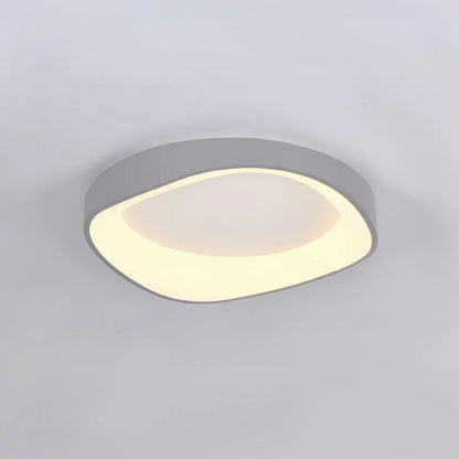Scandinavian LED Ceiling Light – Modern Surface-Mounted Lamp with Wood Effect